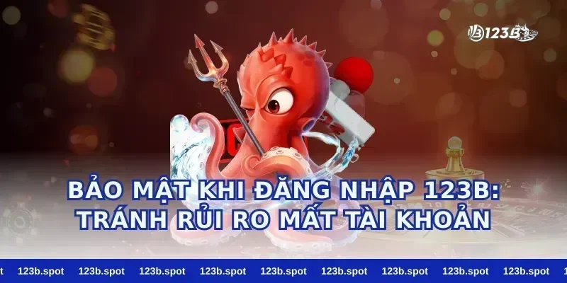 Bảo mật khi đăng nhập 123b: tránh rủi ro mất tài khoản