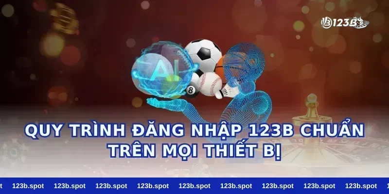 Quy trình đăng nhập 123b chuẩn trên mọi thiết bị