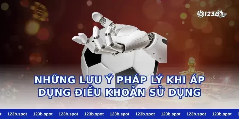 Những lưu ý pháp lý khi áp dụng điều khoản sử dụng