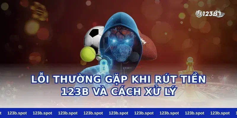 Lỗi thường gặp khi rút tiền 123b và cách xử lý