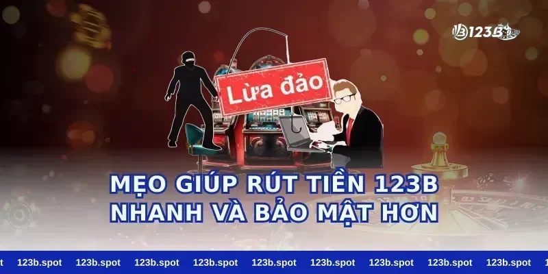 Mẹo giúp rút tiền 123b nhanh và bảo mật hơn