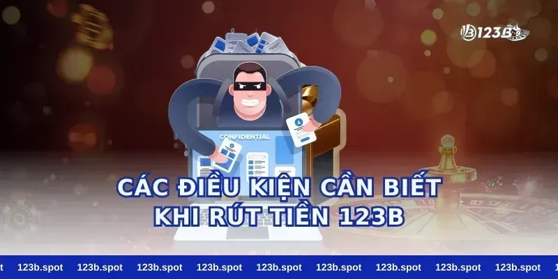Các điều kiện cần biết khi rút tiền 123b