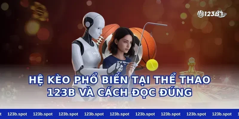 Hệ kèo phổ biến tại thể thao 123b và cách đọc đúng